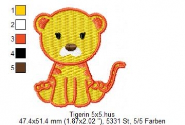 Preview: Tigerin 2'x2'